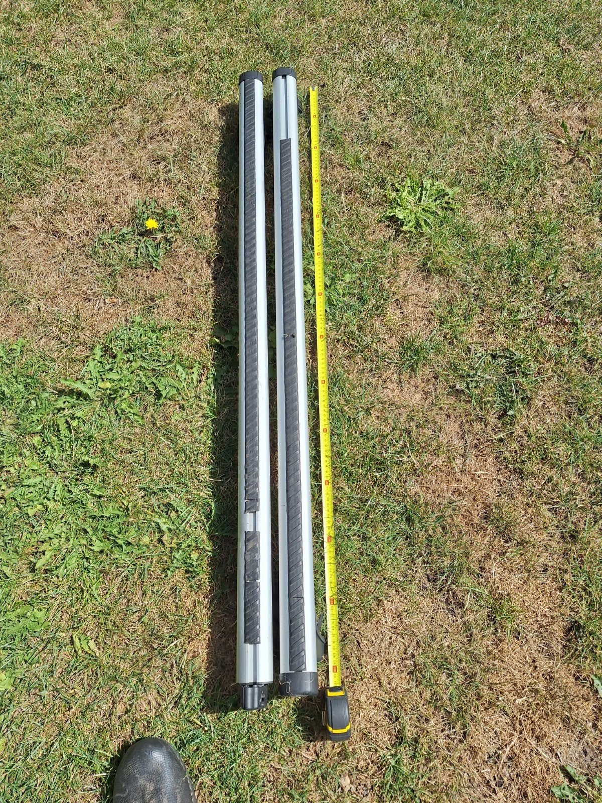 Dakdragers voor open dakrail - 102-120cm verstelbaar, Auto diversen, Dakdragers, Ophalen, Gebruikt