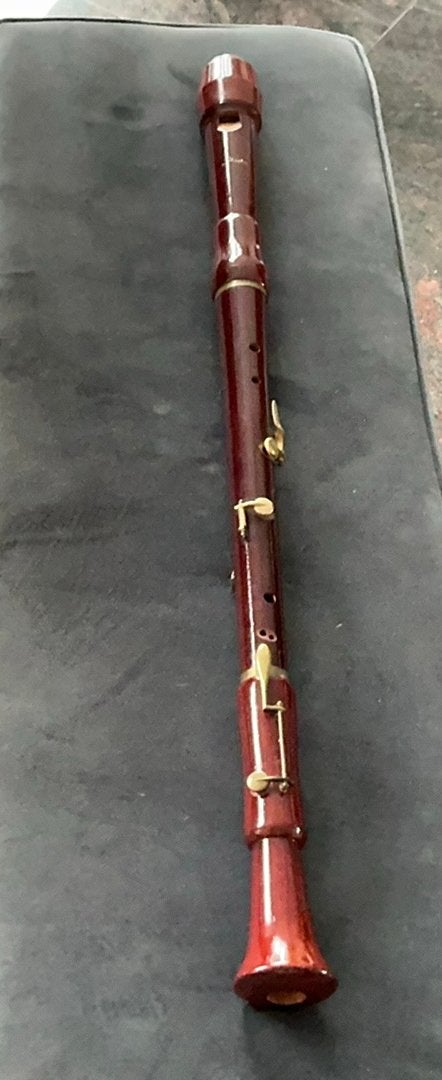 vintage Schneider-basblokfluit., Muziek en Instrumenten, Ophalen of Verzenden, Zo goed als nieuw