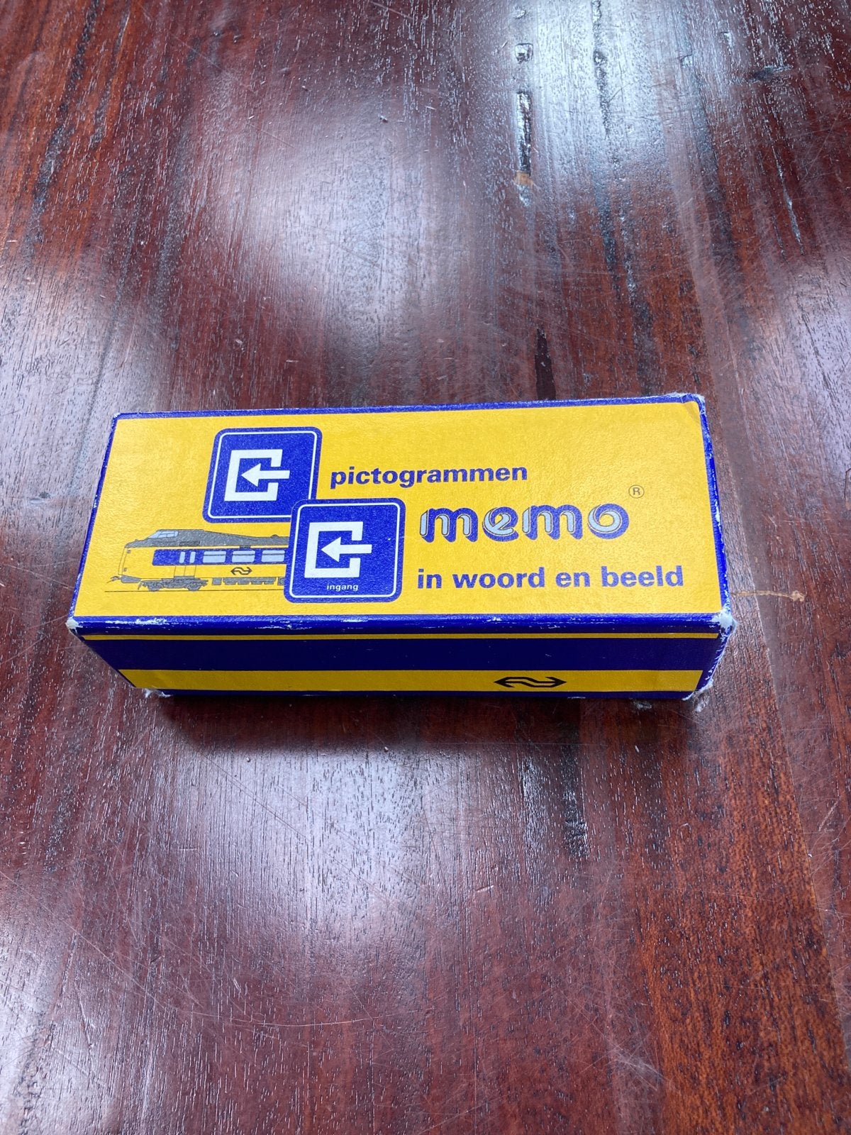 NS Piktogrammen Memo spel - In woord en beeld, Verzamelen, Ophalen, Gebruikt