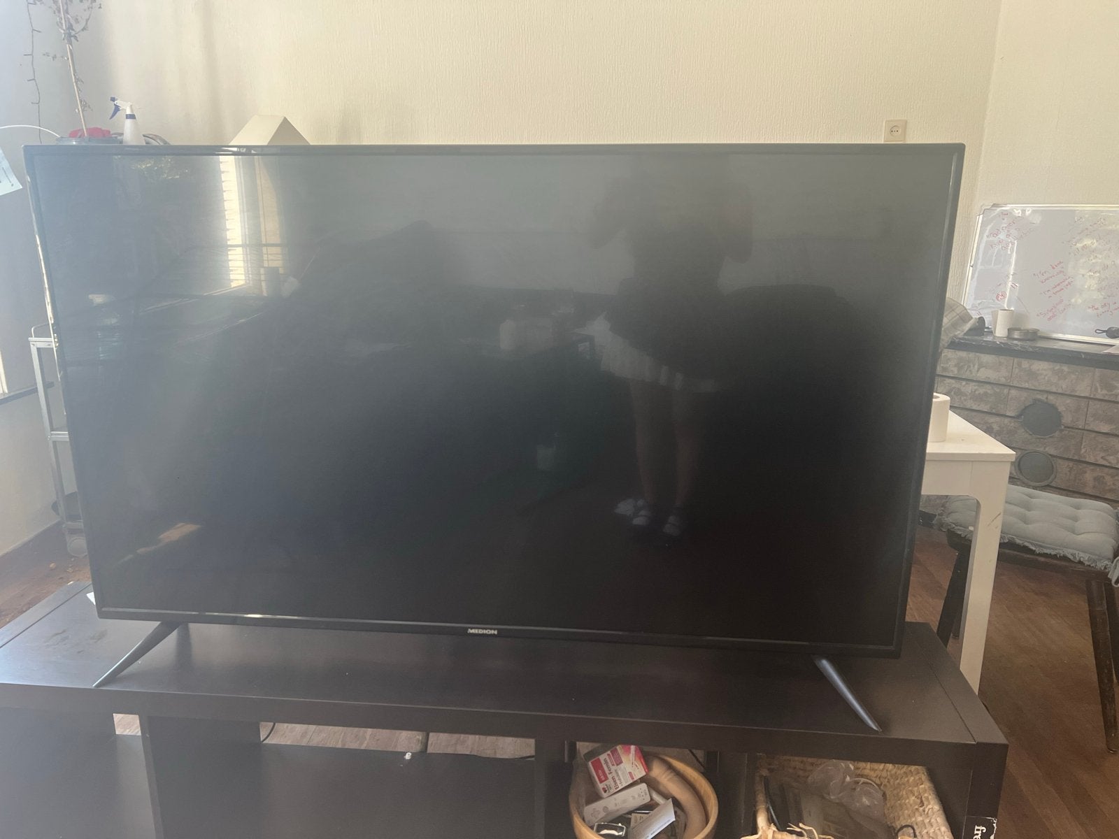 Medion MD30115 NL 65 inch LCD TV, Gebruikt, 50 Hz, LCD, 100 cm of meer