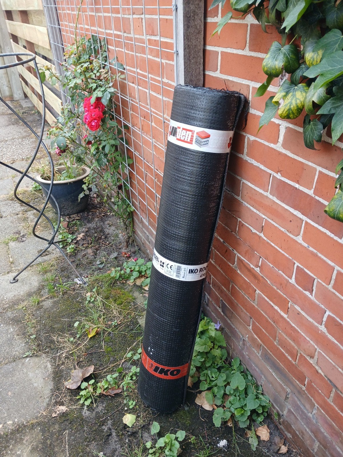 1 rol IKO Roofgarden dakleer 1x5 meter (overcompleet), Ophalen