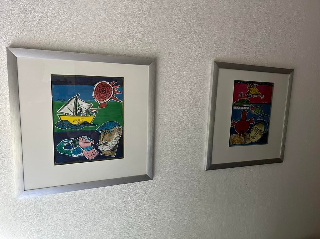 Karel Appel - Zie beschrijving., Ophalen of Verzenden
