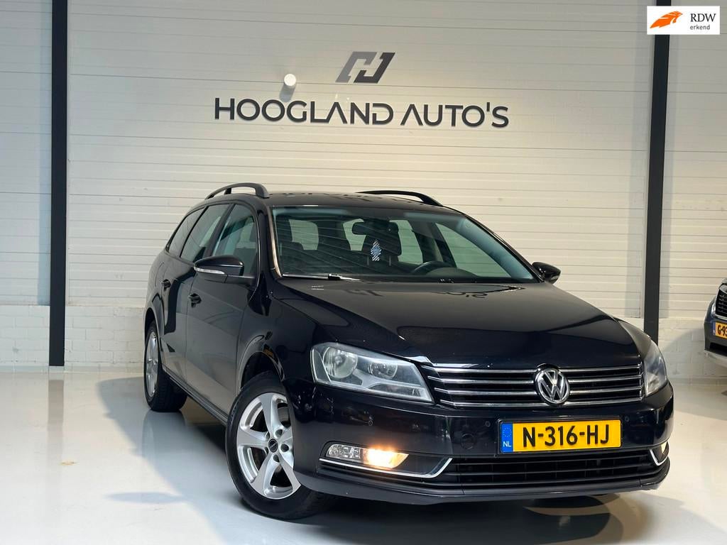 Volkswagen Passat Variant 1.4 TSI Highline BlueMotion 122PK, Voorwielaandrijving, Euro 5, Gebruikt, Zwart