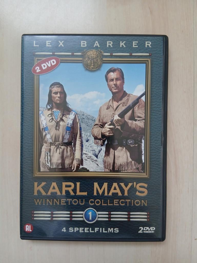 Karl May's Winnetou Collection 1 - 4 Speelfilms (2 DVD), Vanaf 12 jaar, Ophalen of Verzenden, Gebruikt, Boxset
