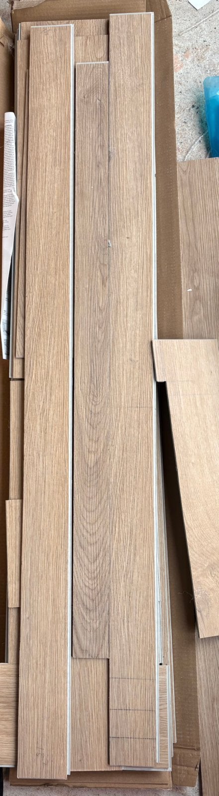 Click PVC Nouveau naturel eiken, Ophalen, Kunststof, 50 tot 150 cm, Vloerdelen of -planken