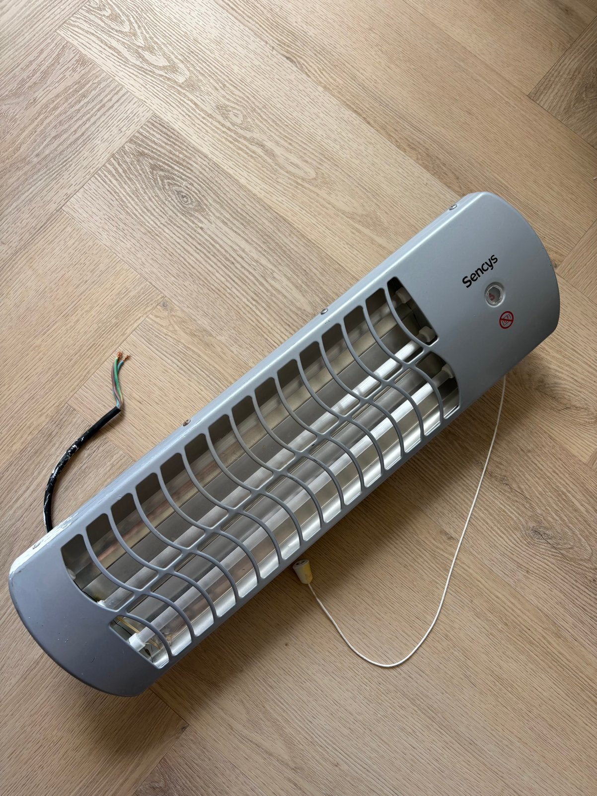 Defect Sencys infraroodstraler warmtelamp heather terras, Tuin en Terras, Terrasverwarmers, Verzenden, Gebruikt, Elektrisch, Wand