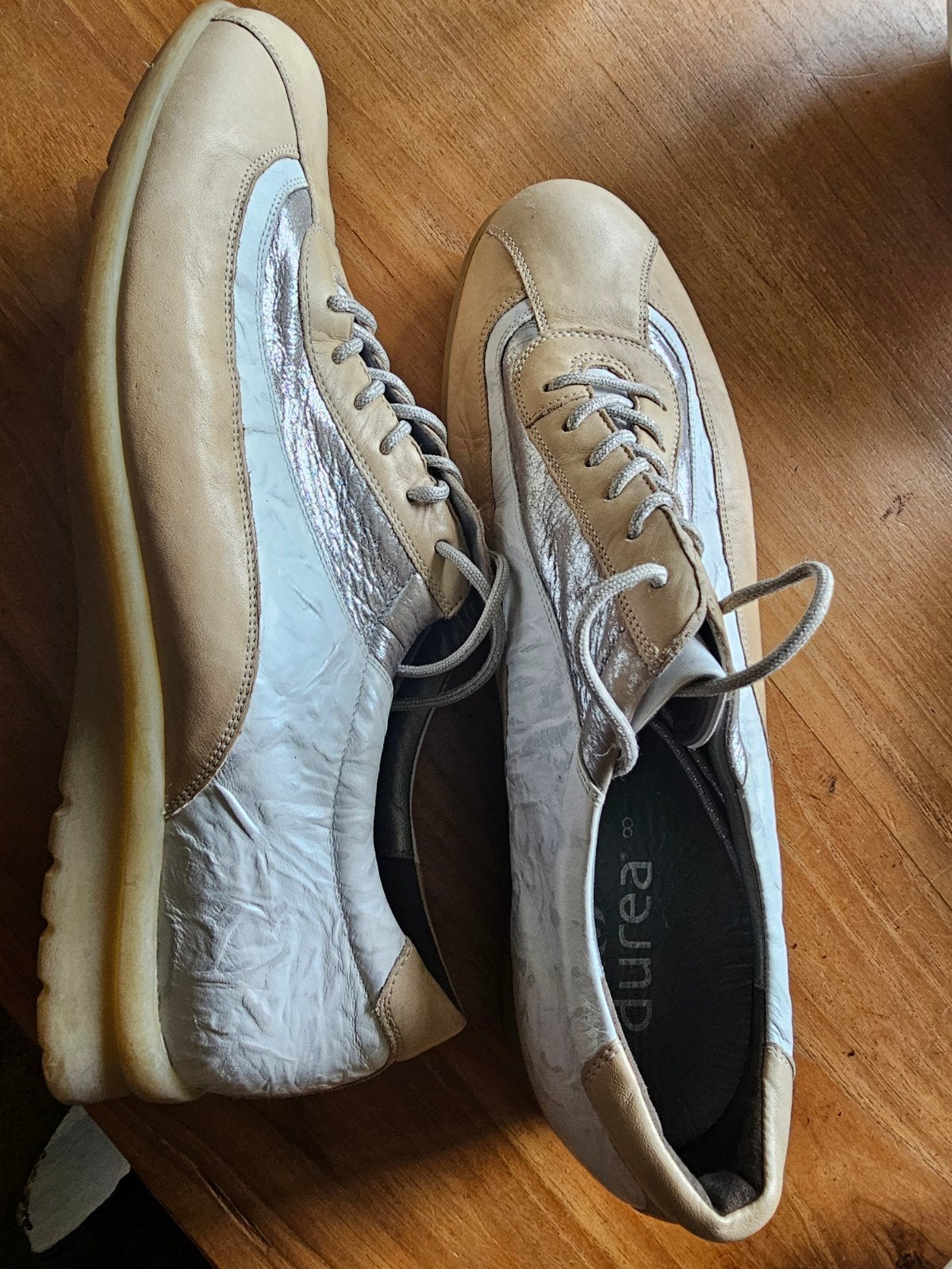 Mooie Durea zomerschoenen in nieuwstaat. 8H 42, Kleding | Dames, Schoenen, Durea, Beige, Ophalen of Verzenden, Zo goed als nieuw