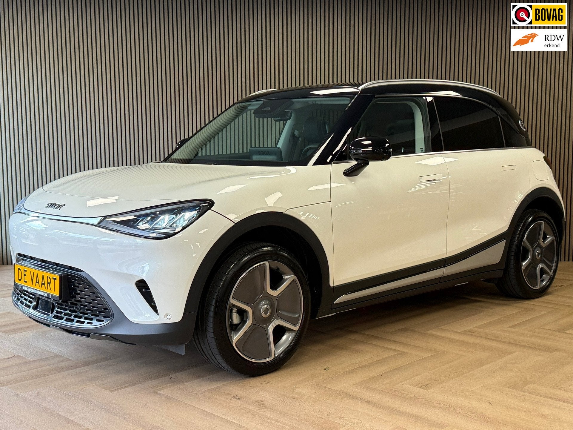 Smart #1 Pro+ 66 kWh 440km WLTP PANO 360CAM ADAPT CRUISE CLI, Automaat, Achterwielaandrijving, Gebruikt, Wit