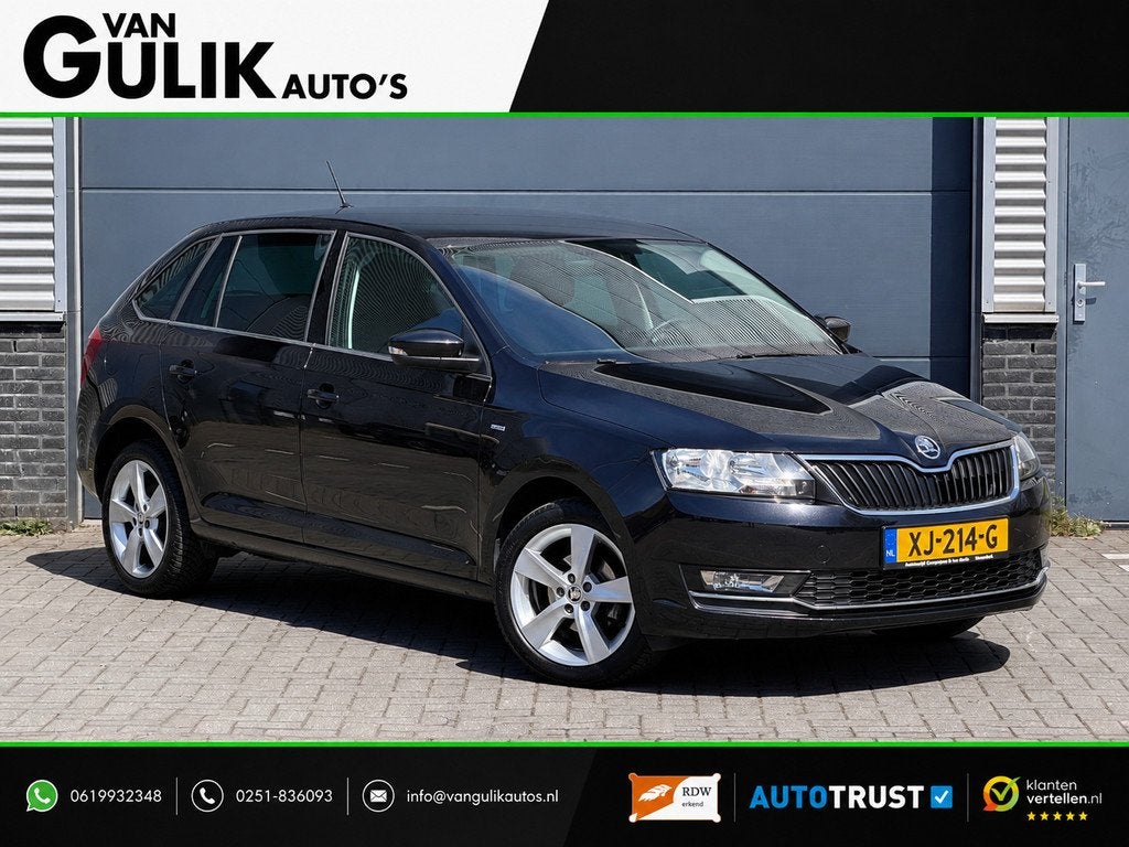 Skoda Rapid Spaceback 1.0 TSI Greentech Clever | Trekhaak |, Auto's, Skoda, Bedrijf, Te koop, Rapid, ABS, Airbags, Airconditioning
