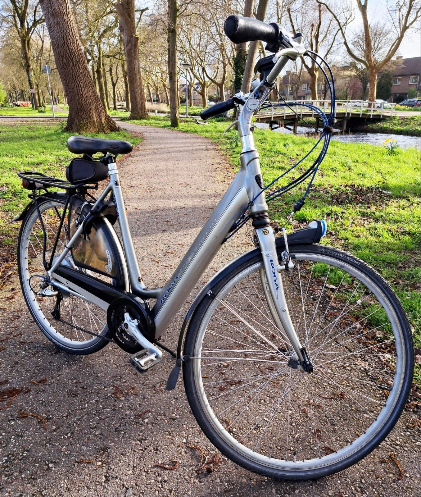 KOGA Als Nieuw⭐️Compleet 28"21V.Elektr.Fiets Lees Verder, Fietsen en Brommers, Elektrische fietsen, Zo goed als nieuw, 50 km per accu of meer