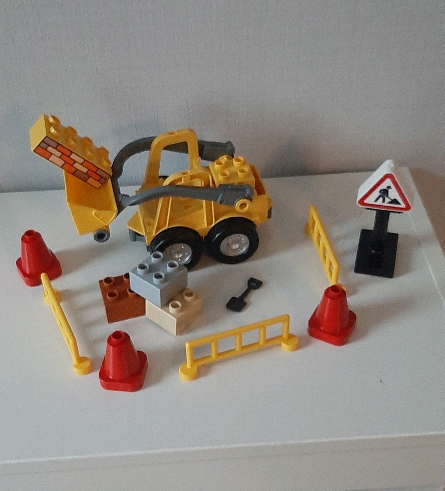 10520 Duplo Graafmachine met accessoires, Ophalen of Verzenden, Zo goed als nieuw, Overige merken