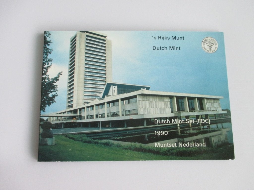 Jaarset 1990 Noord-Brabant fdc, Postzegels en Munten, Munten | Nederland, Ophalen of Verzenden, Koningin Beatrix, Overige waardes