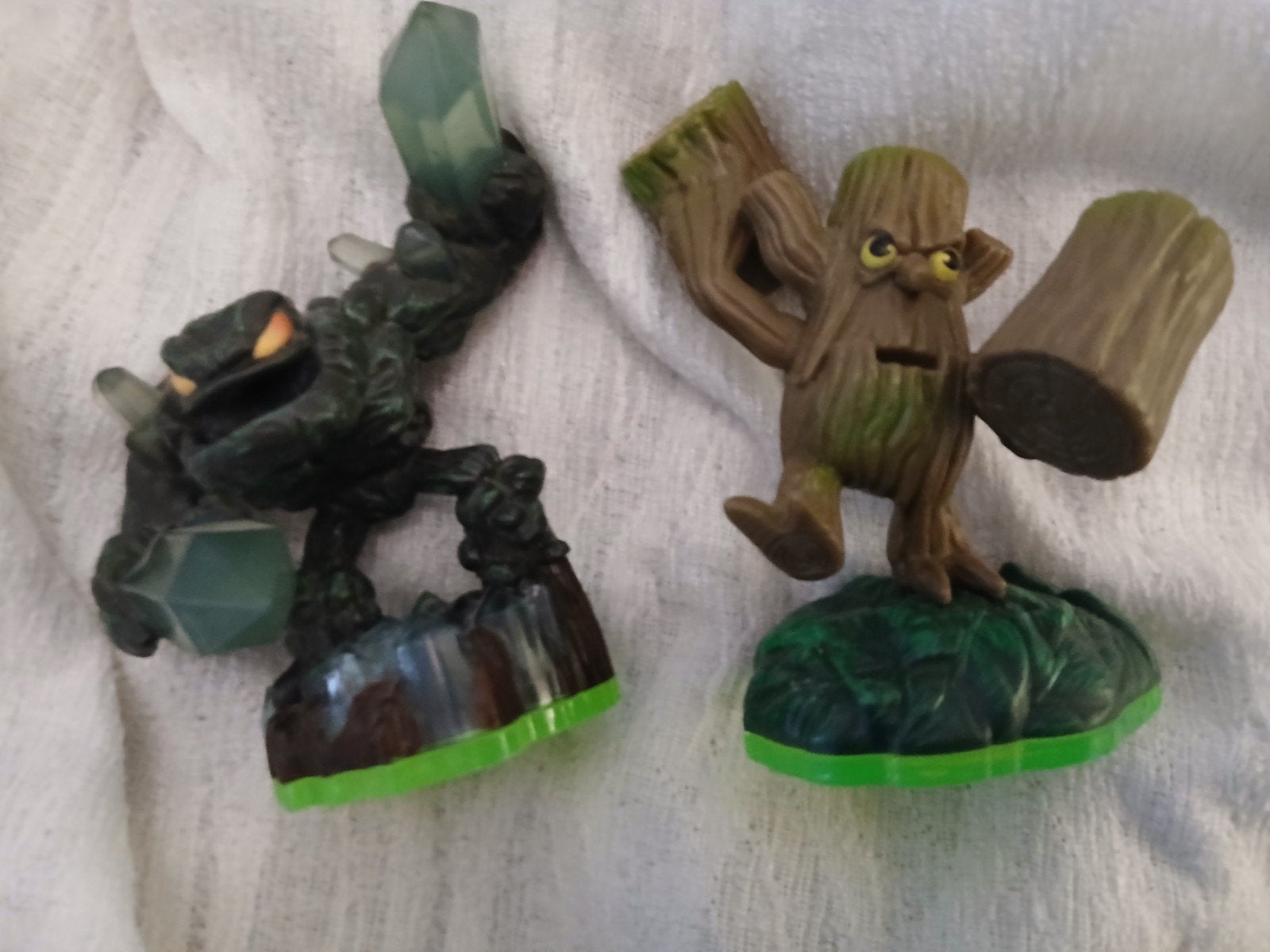Skylanders Giants - Crusher & Tree Rex Figuren, Ophalen of Verzenden, Zo goed als nieuw