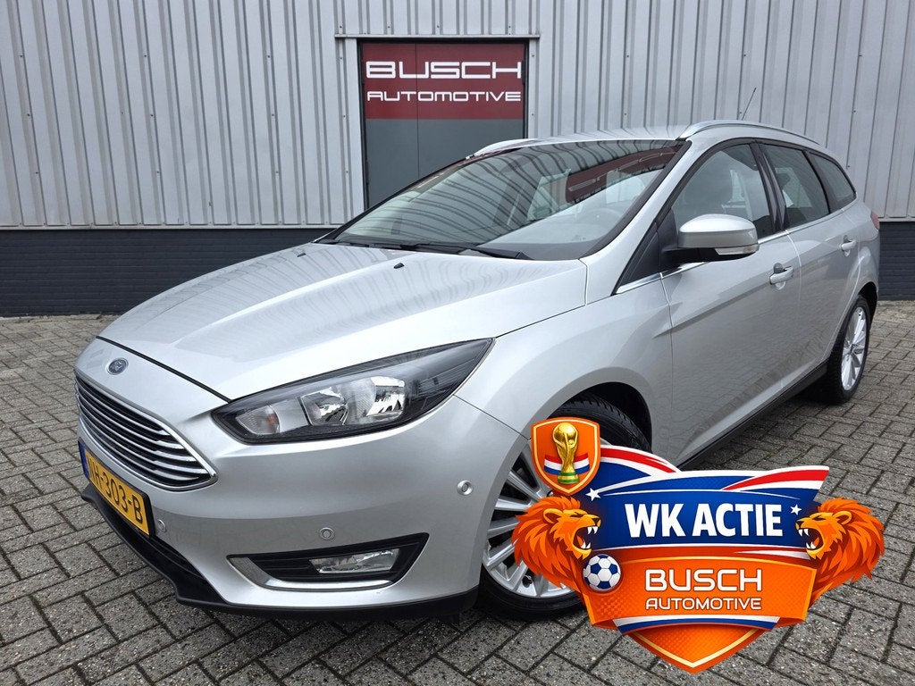 Ford Focus Wagon 1.0 Titanium | VAN 2e EIGENAAR | BLUETOOTH, Auto's, Ford, Bedrijf, Te koop, Focus, ABS, Airbags, Airconditioning