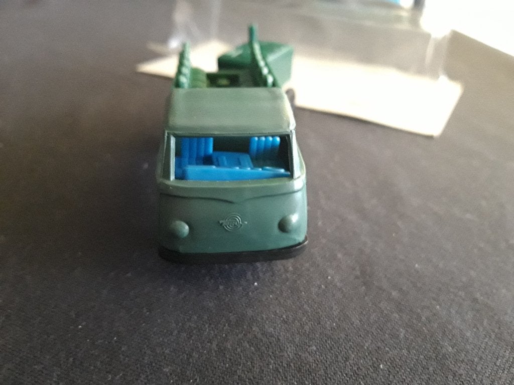 Tempo Rapid open bakwagen met keuken aanhanger, militair, Hobby en Vrije tijd, Modelauto's | 1:50, Ophalen of Verzenden, Zo goed als nieuw