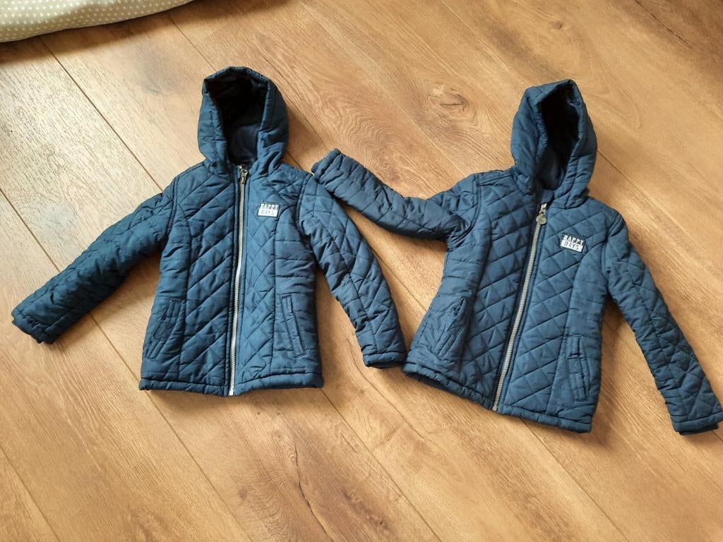 Tweeling meisjes Winter jasjes maat 104, Ophalen of Verzenden, Zo goed als nieuw, Kleding