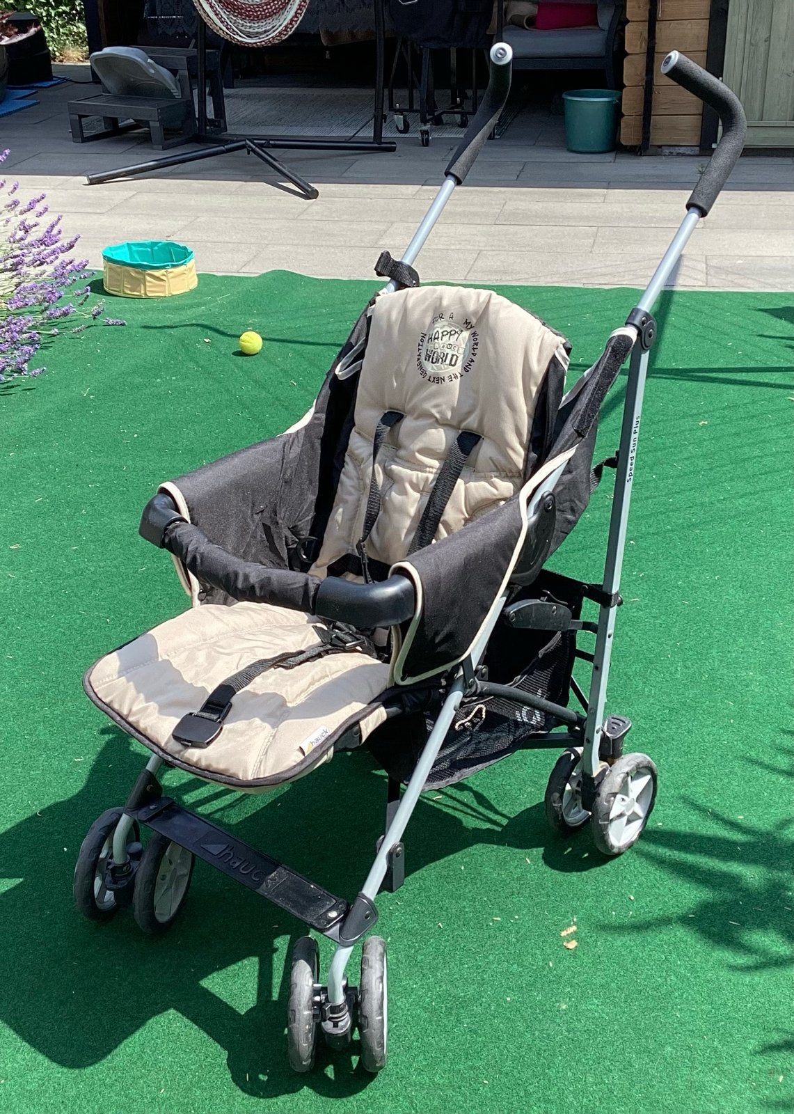 Mooie Hauck wandelwagen - Weinig gebruikt, Kinderen en Baby's, Kinderwagens en Combinaties, Ophalen, Zo goed als nieuw, Kinderwagen