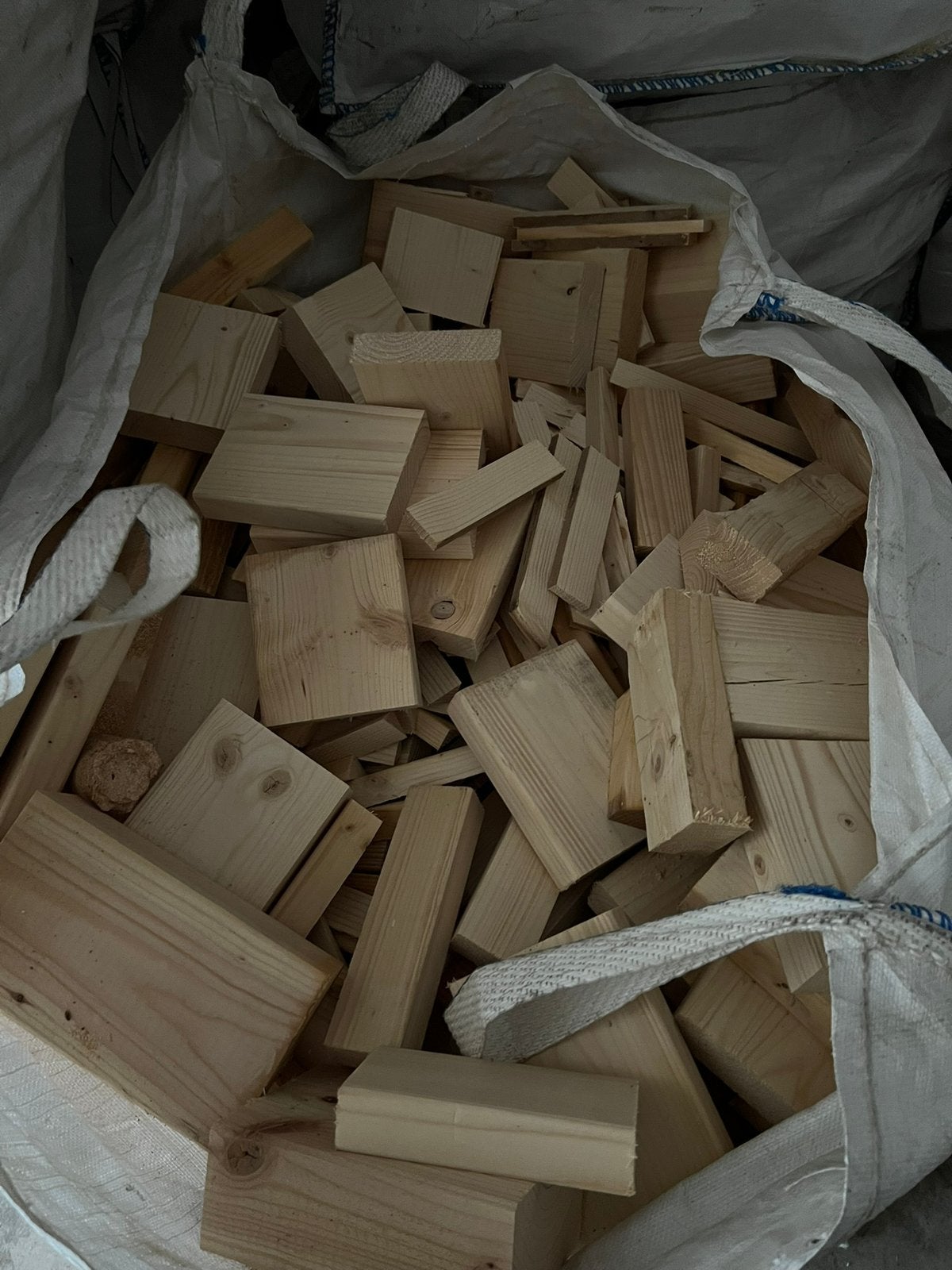 Bigbag vuren brandhout, Minder dan 3 m³, Ophalen