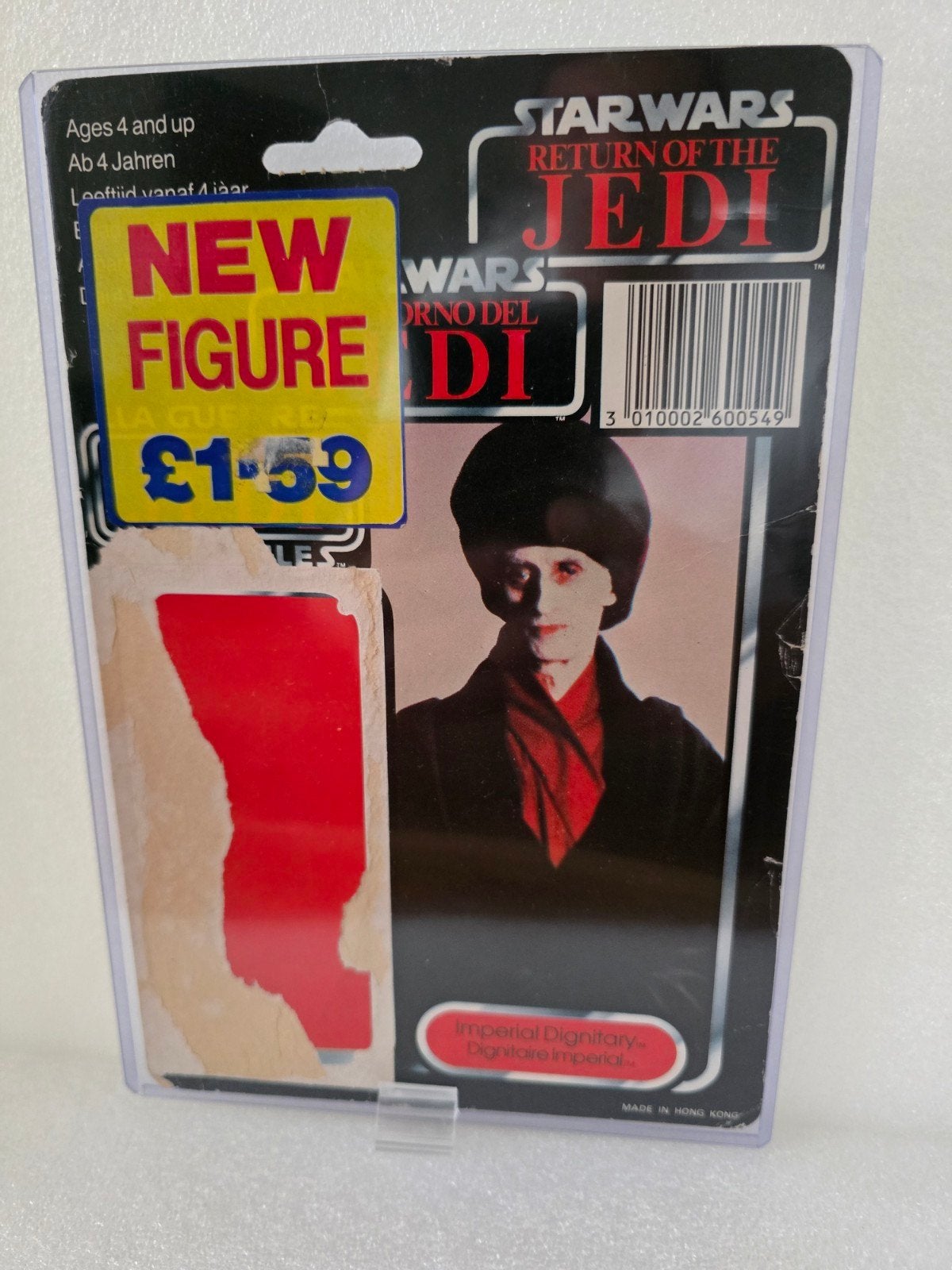 Star Wars Vintage Imperial Dignitary 3logo Cardback, Verzamelen, Ophalen of Verzenden, Actiefiguurtje