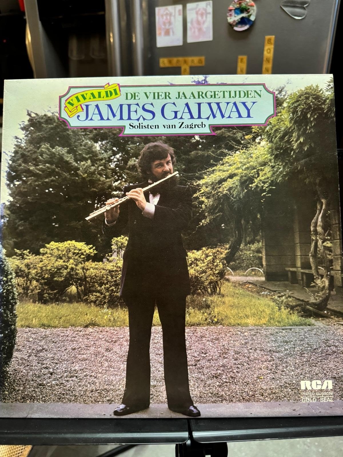 Vivaldi: De Vier Jaargetijden - James Galway (LP), Cd's en Dvd's, LP, Gebruikt, Soloconcert, Ophalen of Verzenden