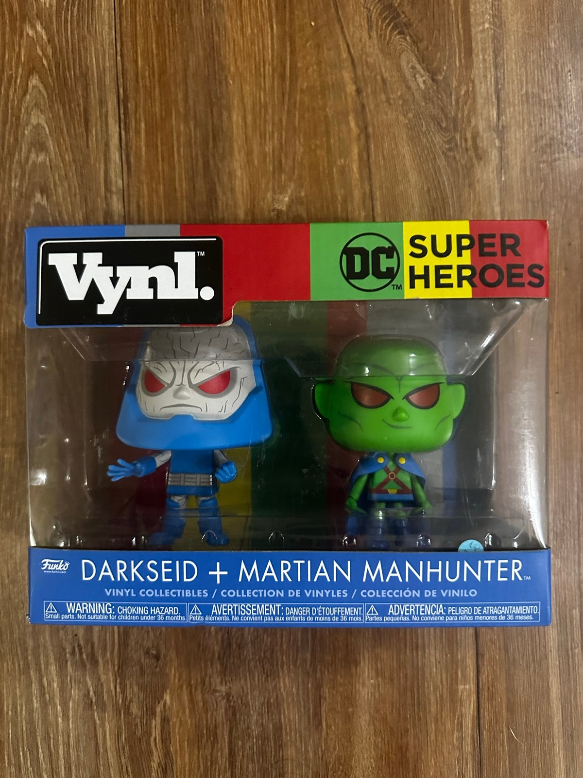 Funko Vynl. DC Super Heroes Darkseid + Martian Manhunter, Ophalen of Verzenden, Nieuw