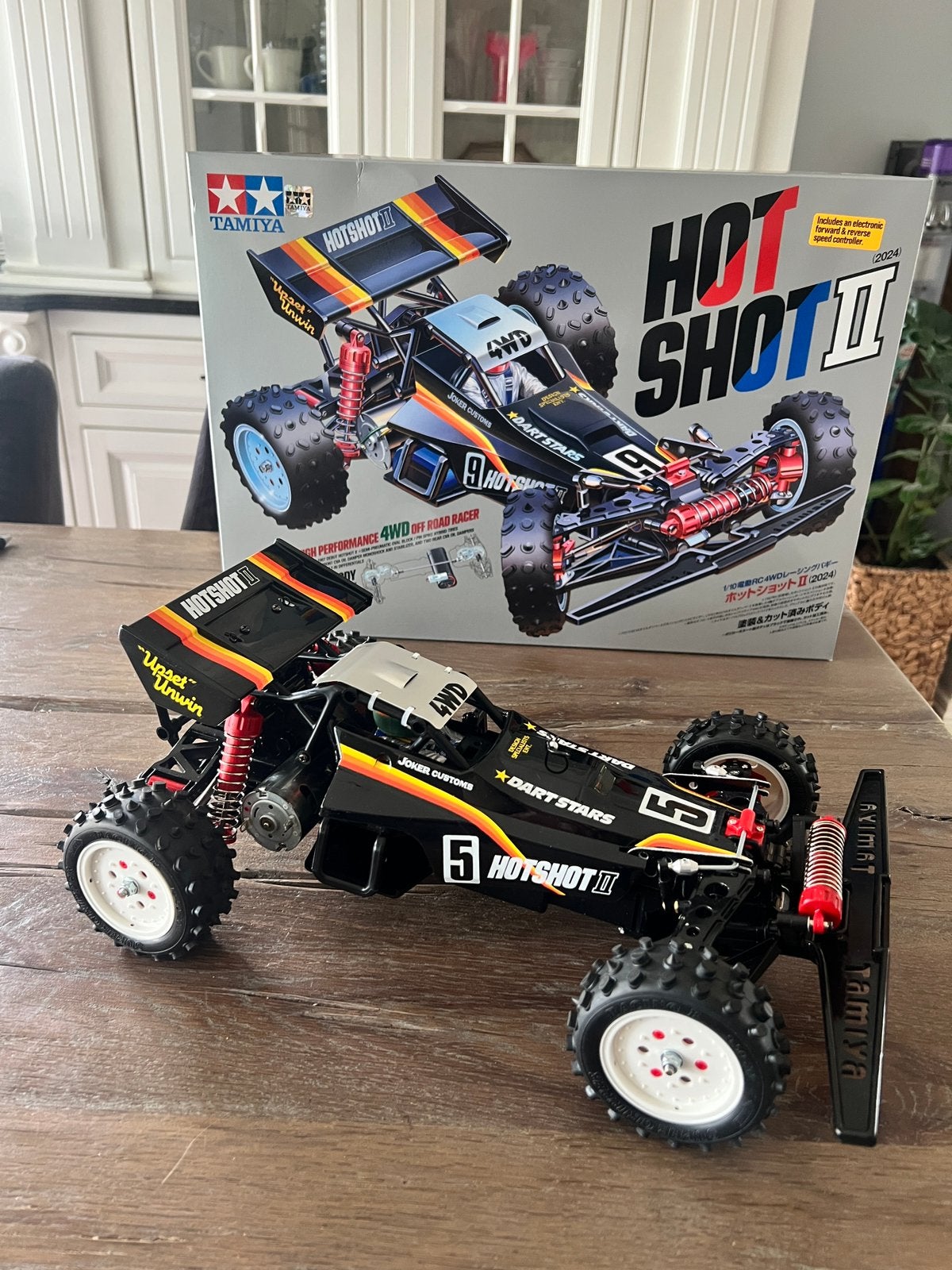 Tamiya Hotshot II - 2 nr.: 58737, Hobby en Vrije tijd, Modelbouw | Radiografisch | Auto's, Ophalen of Verzenden, Zo goed als nieuw