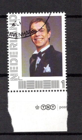 gestempelde zegel. persoonlijke: Beeld en geluid TV Personen, Ophalen of Verzenden, Na 1940, Gestempeld