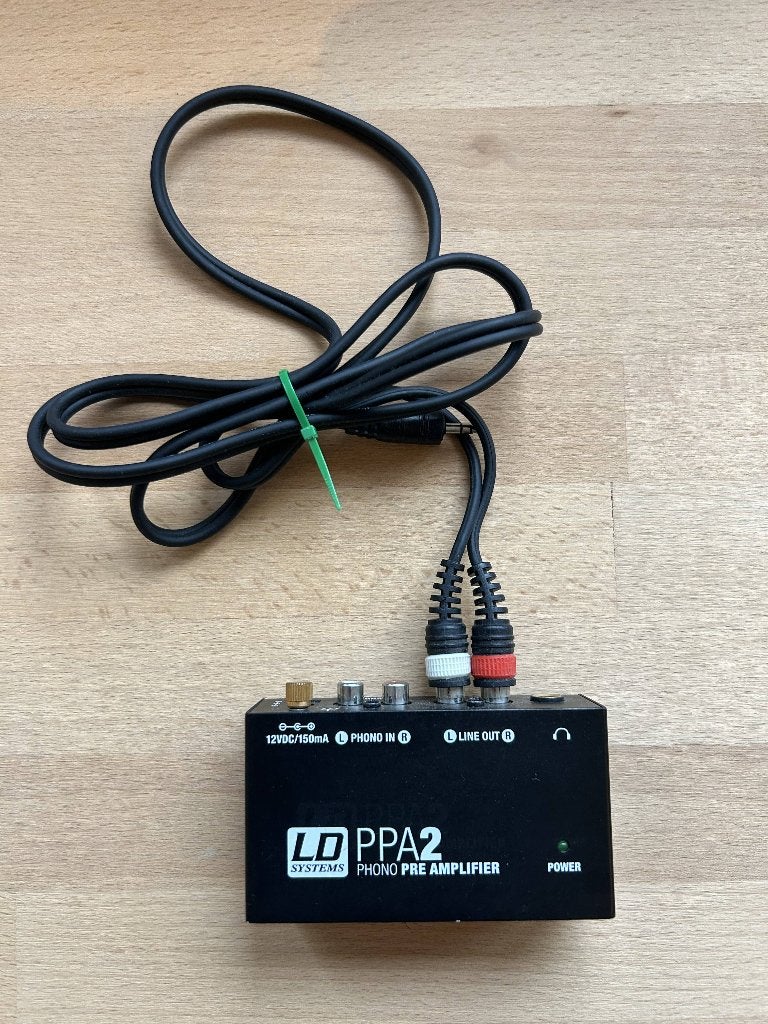 LD systems PPA2 phono pre amplifier, Ophalen of Verzenden, Zo goed als nieuw, Platenspeler-onderdeel, Overige merken