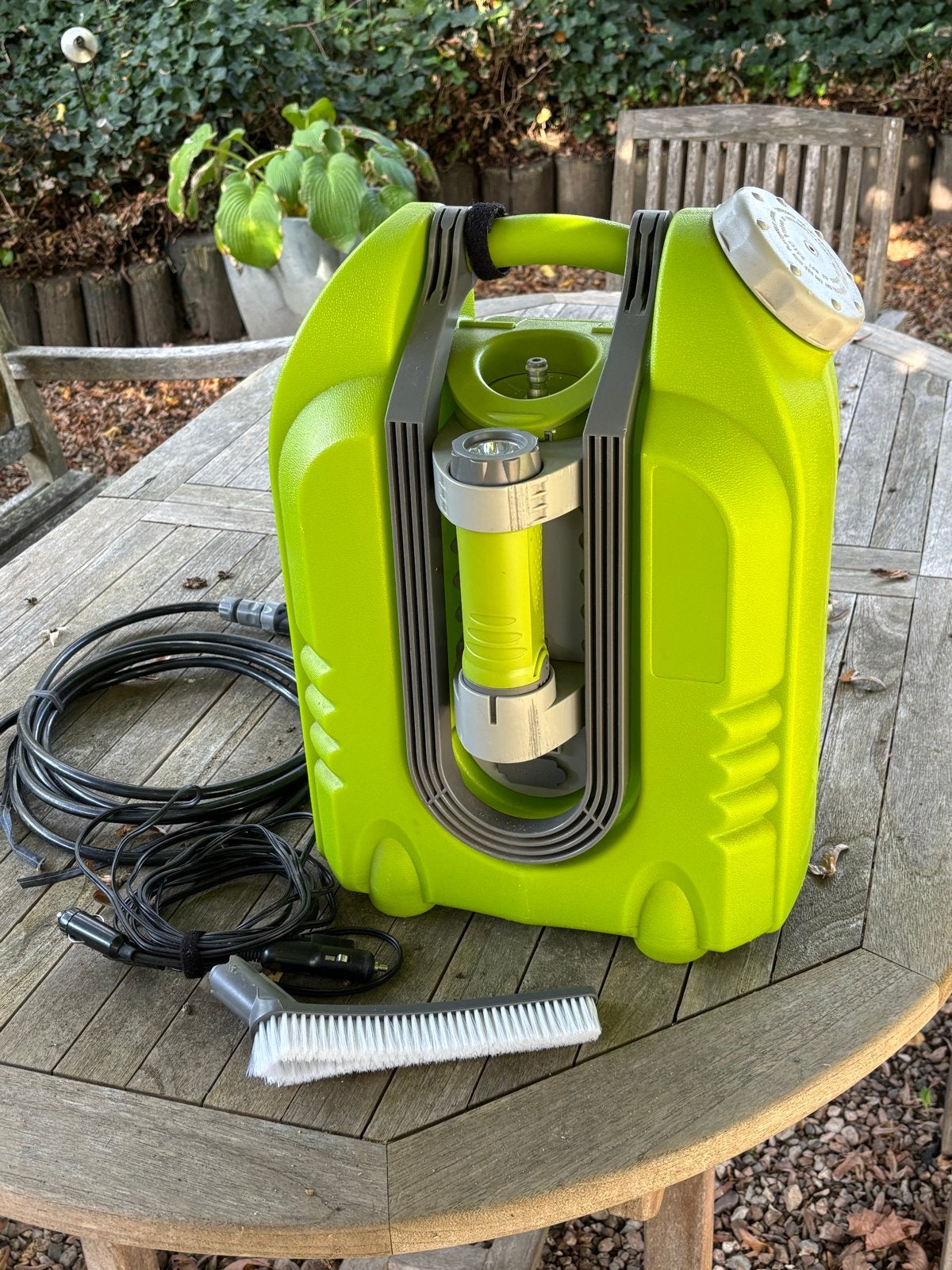 Aqua2Go: Draagbare hogedrukspuit 12V/220V, Ophalen of Verzenden, Gebruikt, Overige typen