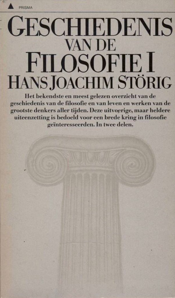 Geschiedenis van de filosofie - deel 1 + 2, Ophalen of Verzenden, Zo goed als nieuw, Algemeen, Hans Joachim Störig
