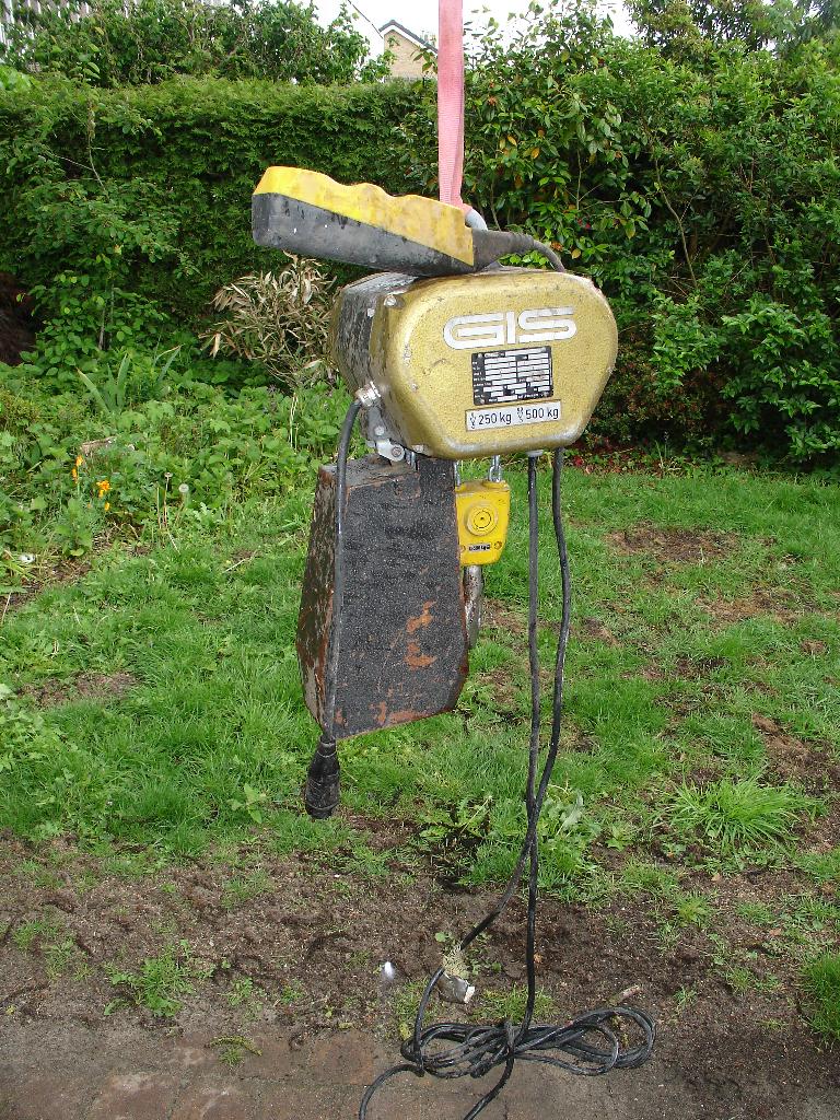 takel, Doe-het-zelf en Verbouw, Lieren en Takels, Ophalen, Gebruikt, Elektrisch