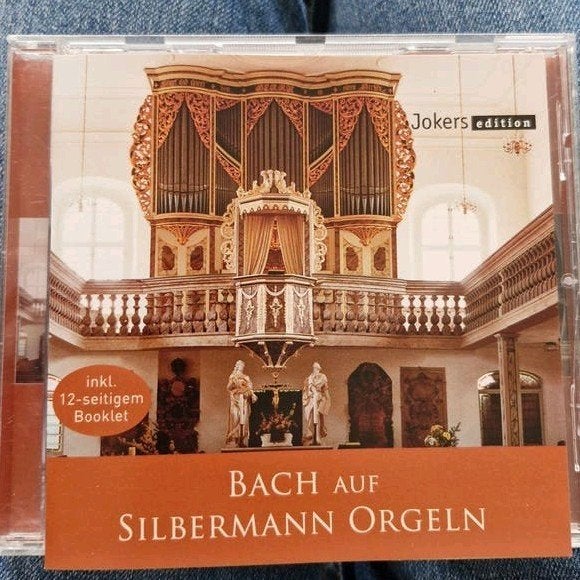 Orgel CD: Felix Friedrich - Bach op Silbermann Orgels, Ophalen of Verzenden
