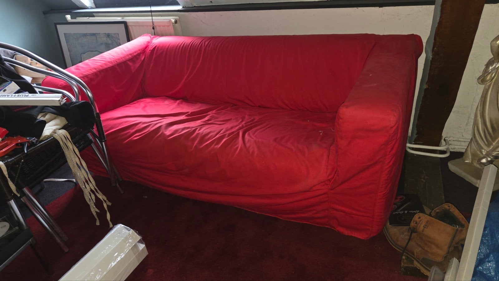 bank ikea klippan, Ophalen, Gebruikt, 150 tot 200 cm, Tweepersoons