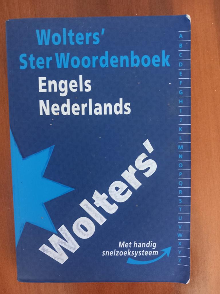 Wolters' Ster Woordenboek Engels Nederlands, Boeken, Woordenboeken, Koenen of Wolters, Ophalen of Verzenden, Engels, Onbekend