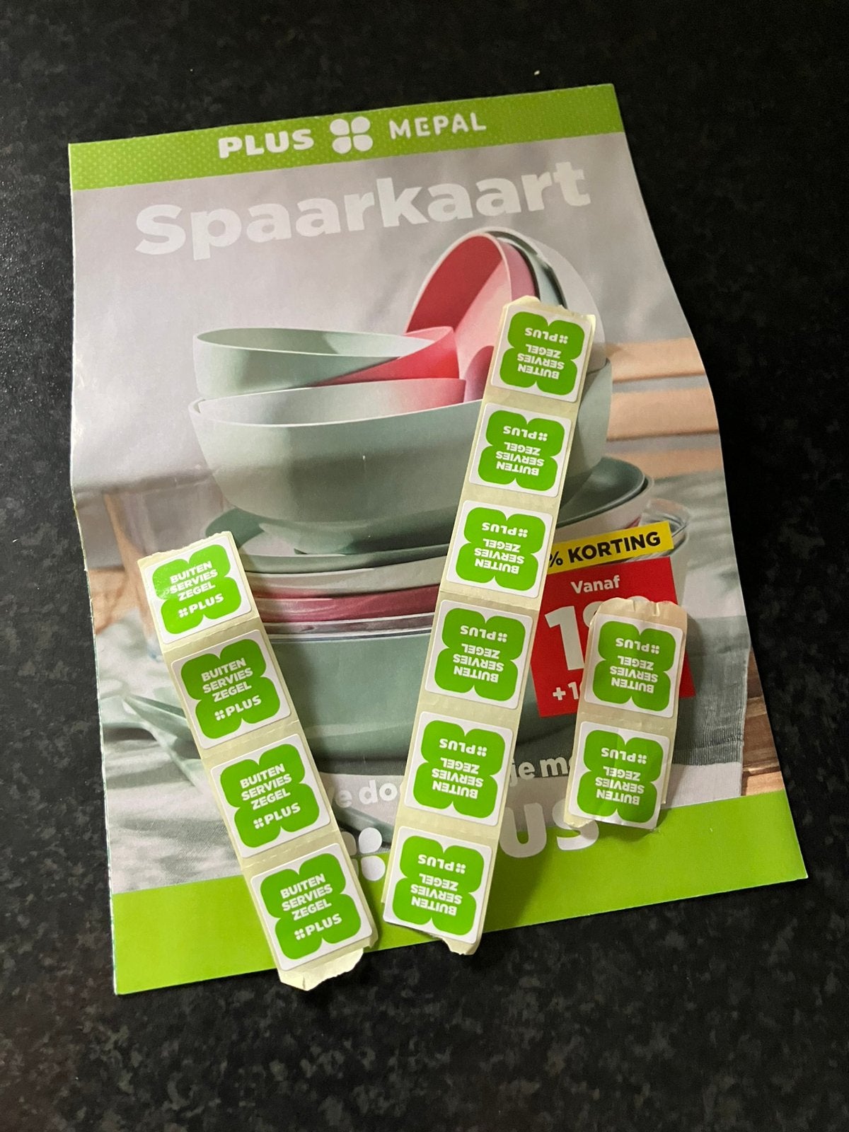 Te koop 1 volle kaart van de plus, Ophalen of Verzenden, Winkel, Super of Benzinepomp, Volle spaarkaart