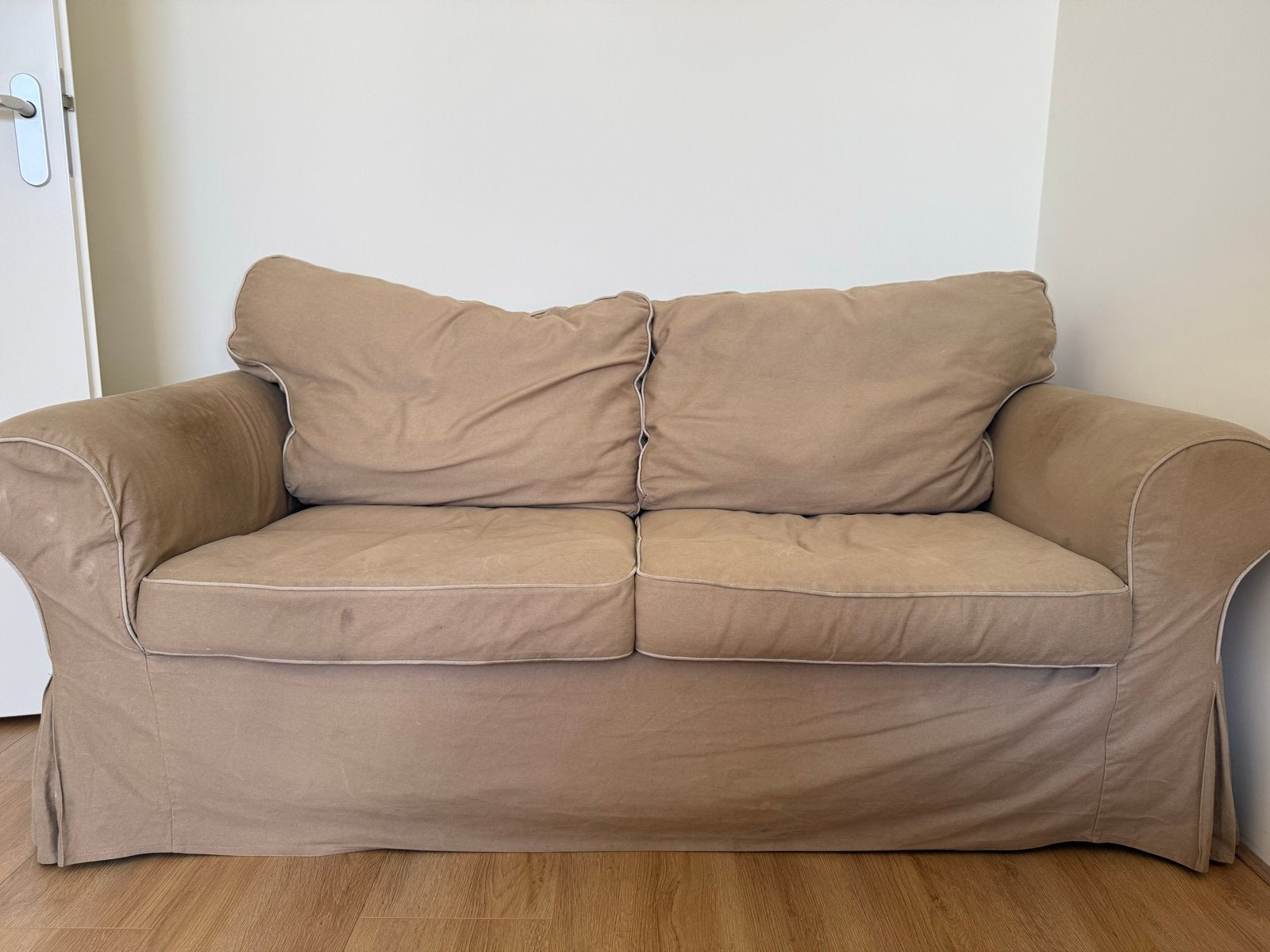 Ikea EKTORP 2-zitsbank, Ophalen, Gebruikt, 150 tot 200 cm, Tweepersoons