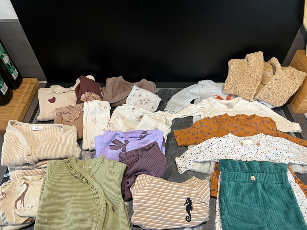 Newborn meisjes merk kleding set 27 stuks oa z8, klein, bess, Ophalen of Verzenden