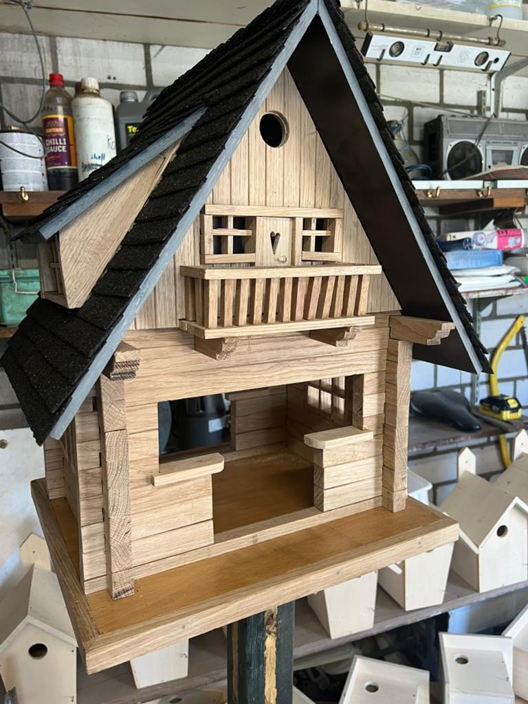 Unieke vogelvoederhuisjes., Tuin en Terras, Ophalen of Verzenden, Zo goed als nieuw