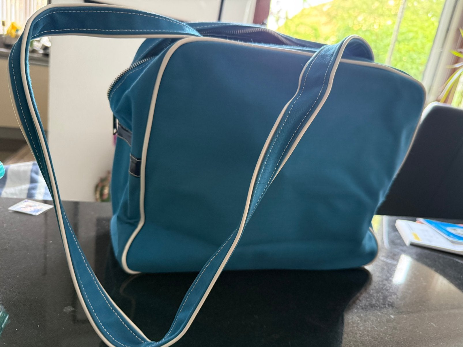 Nieuwe Vintage KLM tas, Ophalen, Nieuw, Blauw, Overige merken