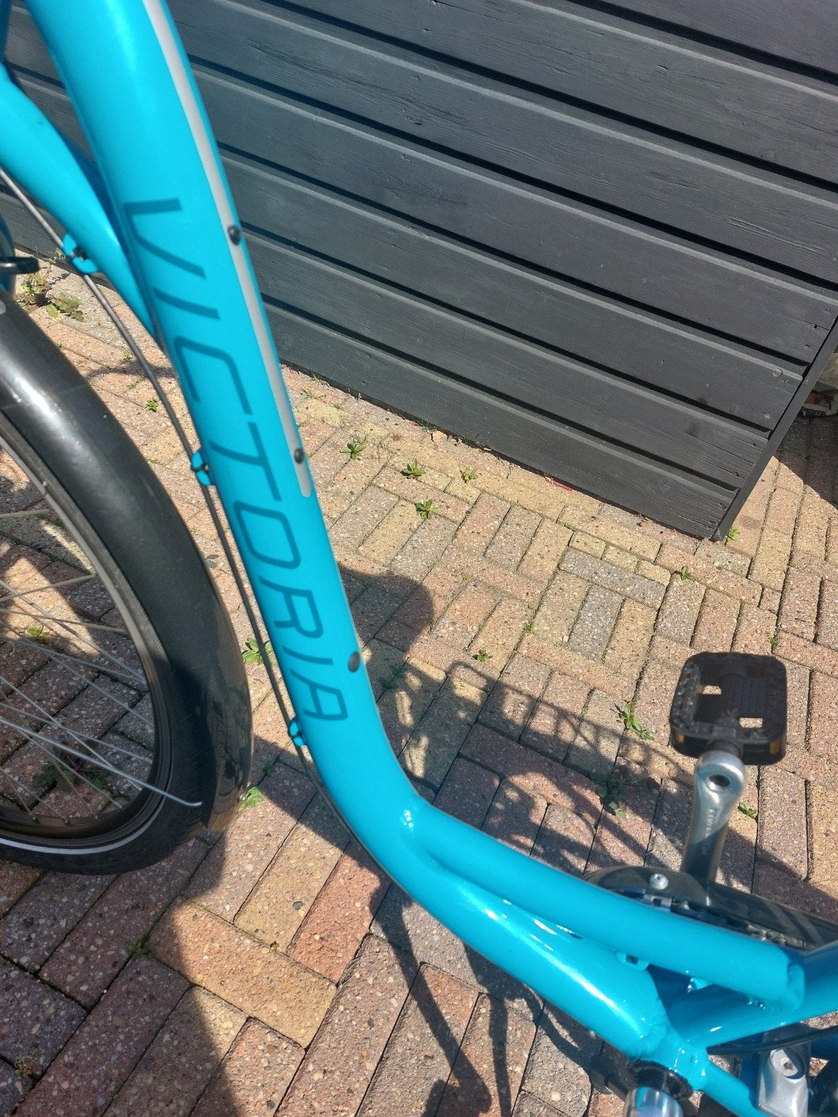 Victoria damesfiets - Zo goed als nieuw, 53 tot 56 cm, Velgrem, (Extra) lage instap, Zo goed als nieuw