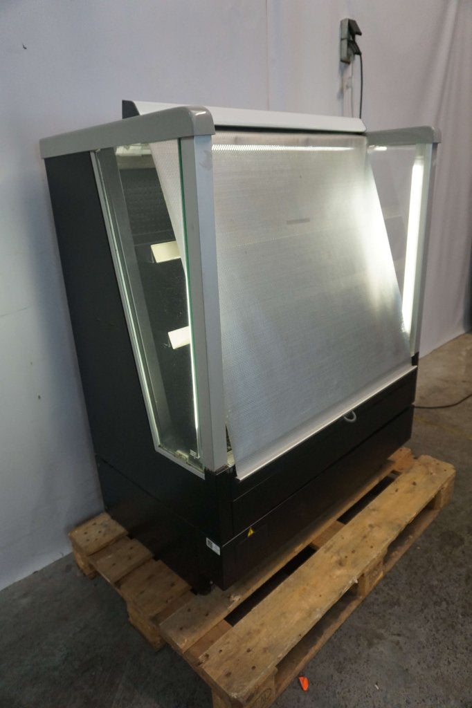 Carrier wandkoeling koelvitrine koeling met rolluik, Zakelijke goederen, Horeca | Keukenapparatuur, Gebruikt, Niet ingevuld, Koelen en Vriezen