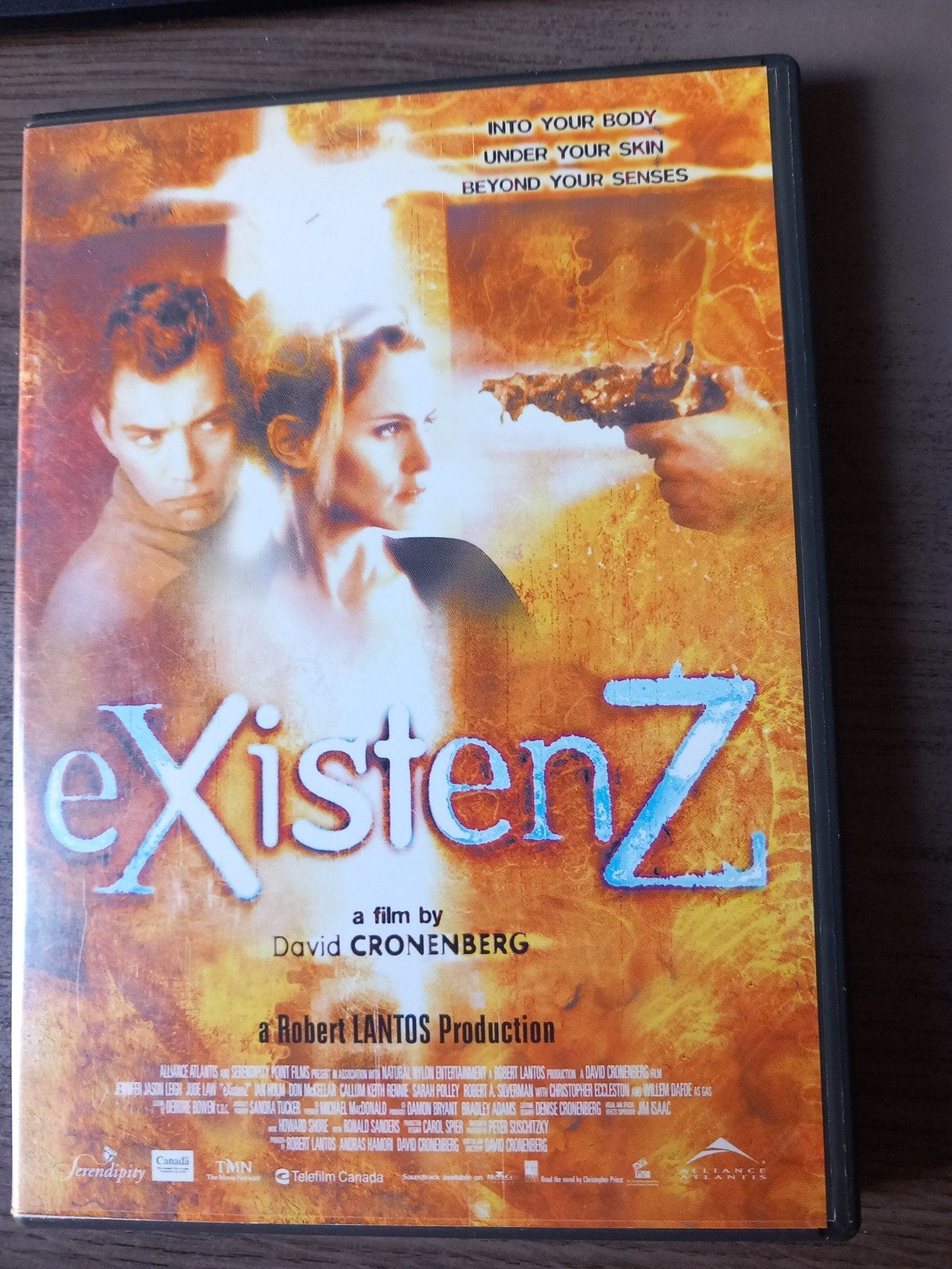 eXistenZ DVD - David Cronenberg Sci-Fi Thriller, Vanaf 16 jaar, Nederlands, Ophalen of Verzenden, Inclusief doosje