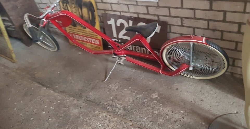 Low rider USA bike fiets lowrider show bike lowrider bicycle, Ophalen, Gebruikt, Overige merken