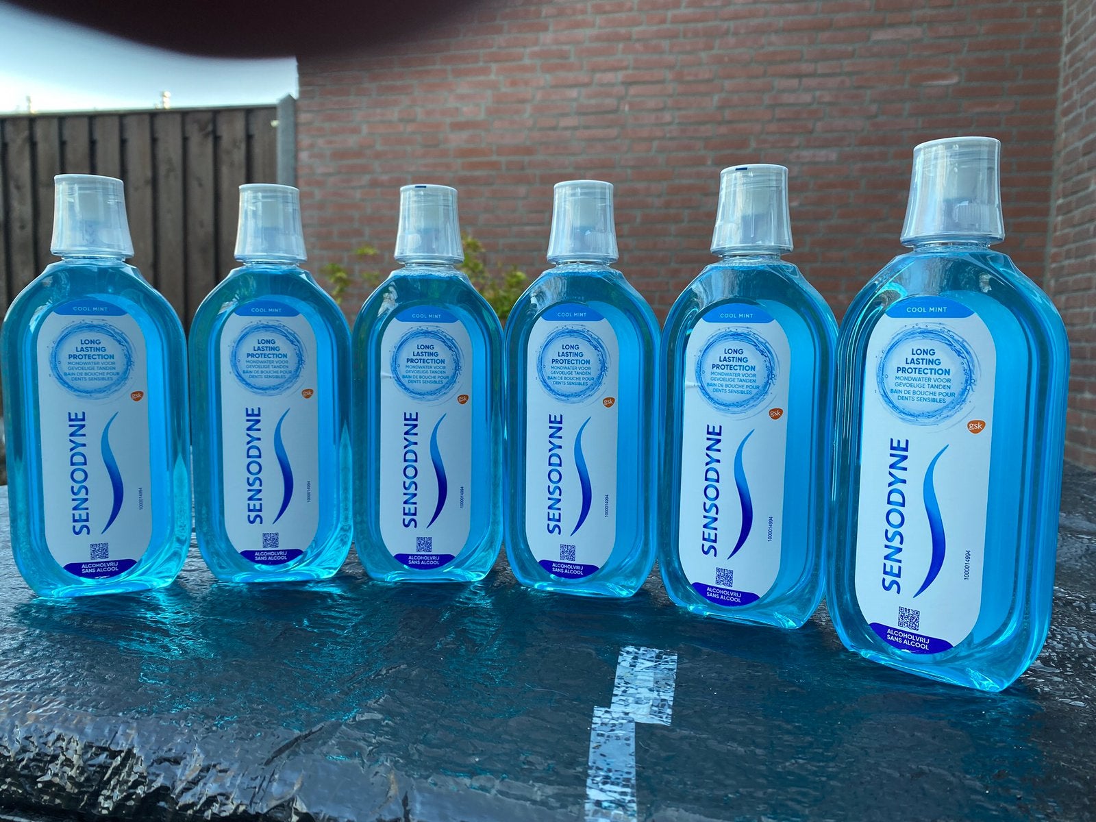 Sensodyne mondwater, cool mint, gevoelige tanden., Sieraden, Tassen en Uiterlijk, Uiterlijk | Mondverzorging, Ophalen of Verzenden