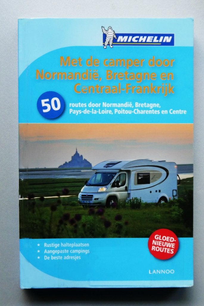 Met de camper door Normandië, Bretagne en Centraal-Frankrijk, Overige merken, Europa, Ophalen of Verzenden, Zo goed als nieuw