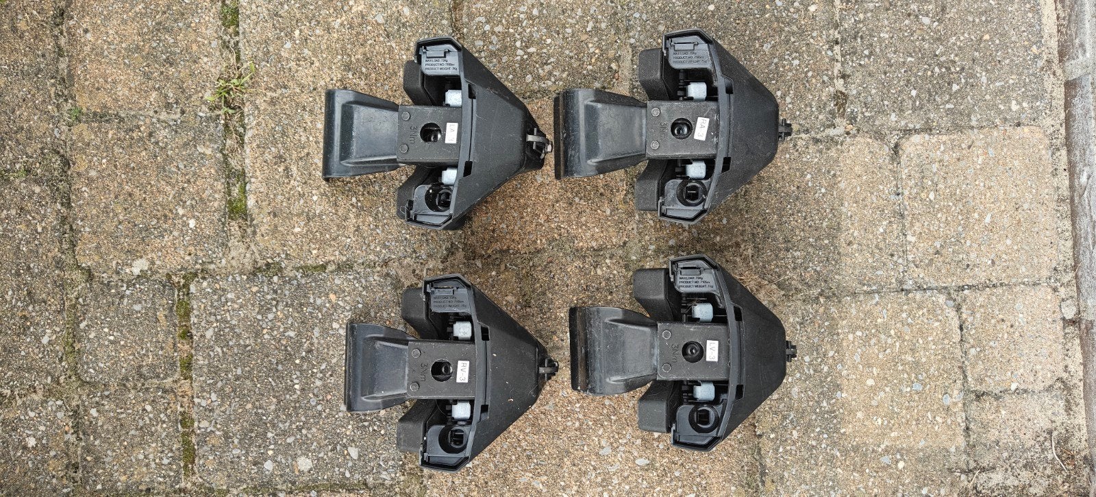 Thule voeten set voor imperiaal Renault Espace 2015, Ophalen, Gebruikt