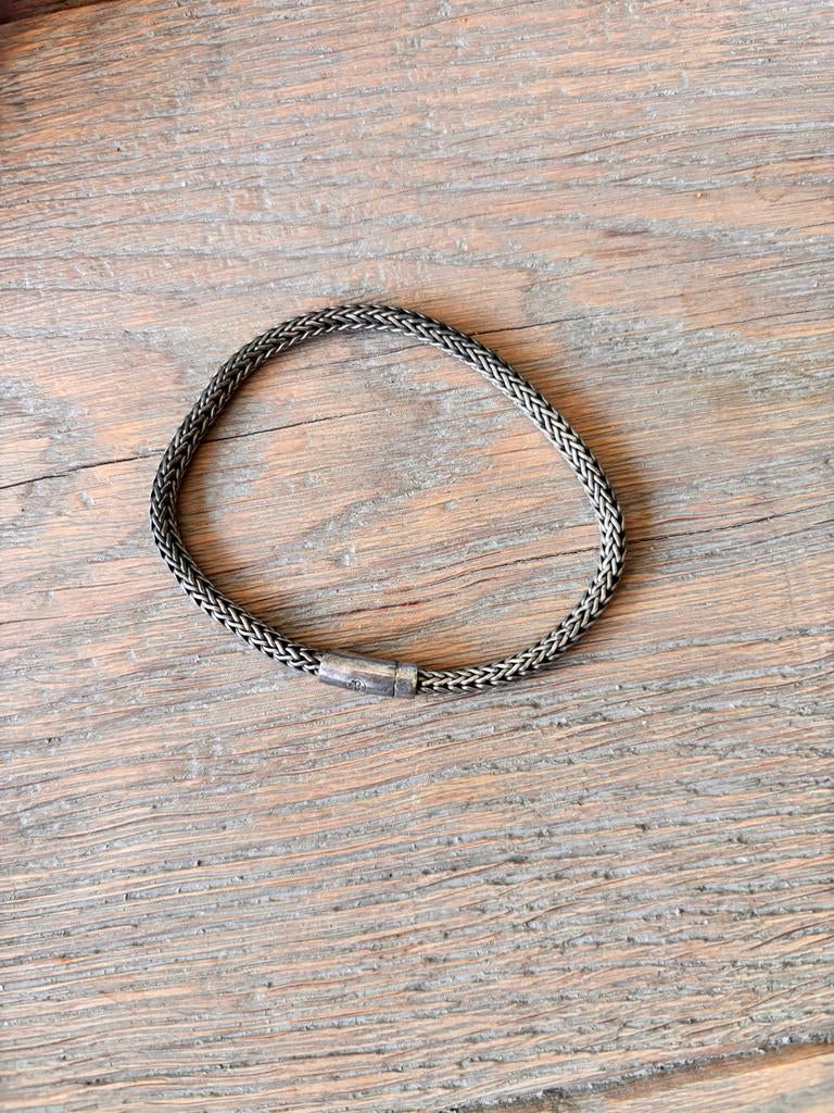 Diverse armbanden heren 22-23 cm, Ophalen of Verzenden, Gebruikt, Overige kleuren, Overige materialen