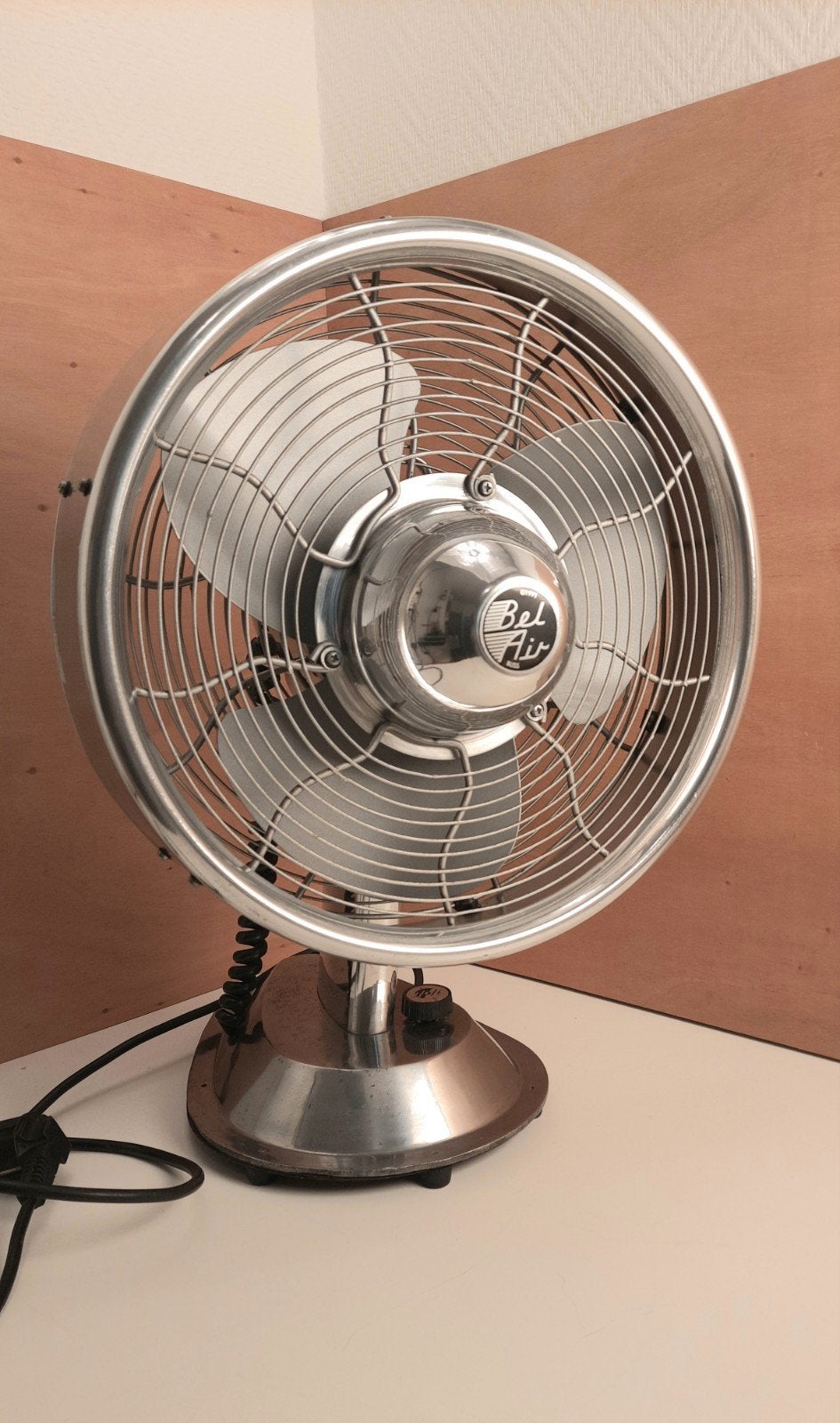 Industriële ventilator belair bliss,lees beschrijving, Ophalen of Verzenden, Zo goed als nieuw, Tafelventilator