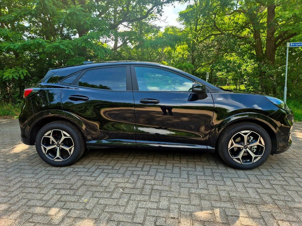 Ford Puma 1.0 EcoBoost Hybrid ST-Line automaat, Auto's, Ford, Puma, Zwart, Zwart, Bedrijf