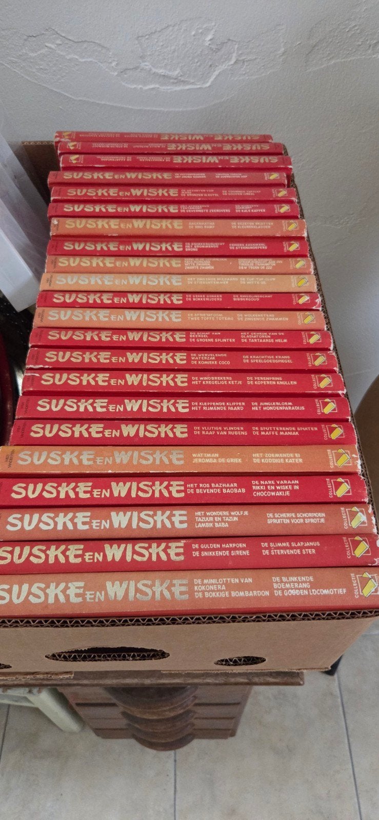 Suske en wiske verzamelboeken, Ophalen, Stripboeken